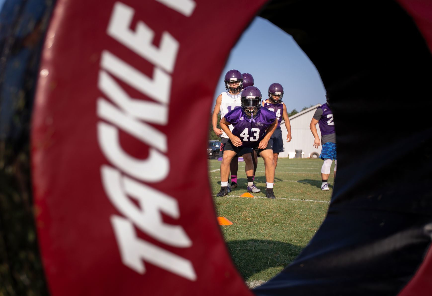 First day of football practice